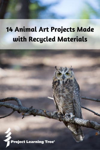How to Make Animal Sculptures From Recycled Materials
